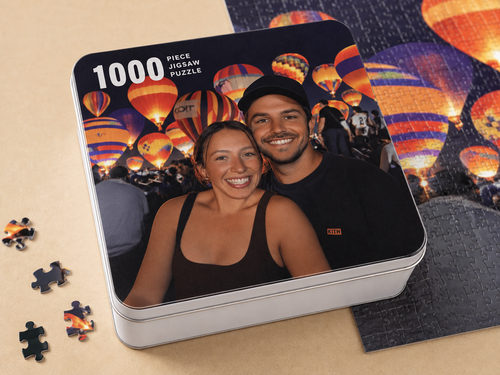1000 Piece Custom Puzzle Tin