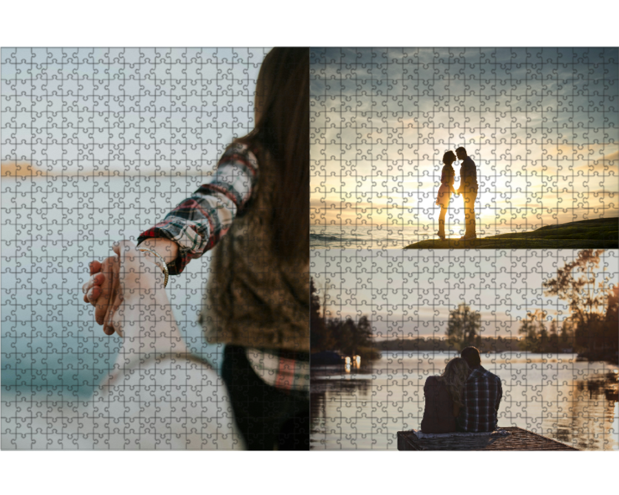 Custom Collage Puzzle - 3 Photos