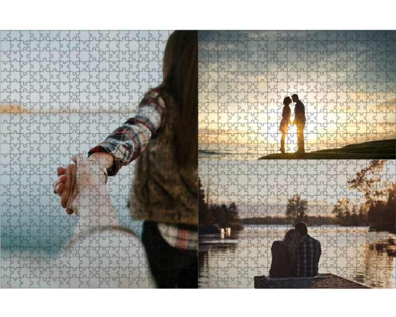 Custom Collage Puzzle - 3 Photos